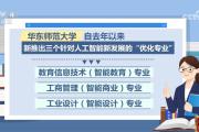 向“智”向“新”行 多所高校优化招生专业结构 调整招生计划