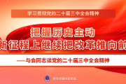 学习贯彻党的二十届三中全会精神，新华社播发系列报道