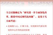 看图学习丨从四个迫切需要到五个注重 跟着总书记学习三中全会决定